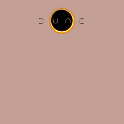 Свитшот хлопковый мужской Dune the movie logo, цвет: пыльно-розовый — фото 2