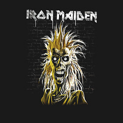 Свитшот хлопковый мужской Iron Maiden Eddie, цвет: черный — фото 2