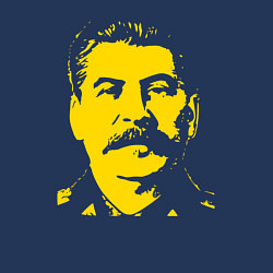 Свитшот хлопковый мужской Yellow Stalin, цвет: тёмно-синий — фото 2