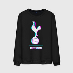 Мужской свитшот Tottenham FC в стиле glitch
