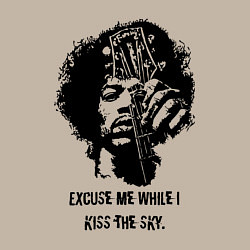 Свитшот хлопковый мужской James Marshall Hendrix, цвет: миндальный — фото 2