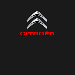 Свитшот хлопковый мужской Citroen авто спорт, цвет: черный — фото 2