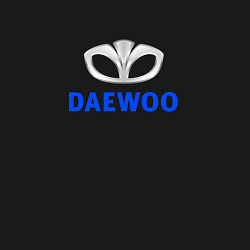 Свитшот хлопковый мужской Daewoo sport auto logo, цвет: черный — фото 2