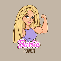 Свитшот хлопковый мужской Barbie power, цвет: миндальный — фото 2