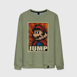 Мужской свитшот Jump Mario