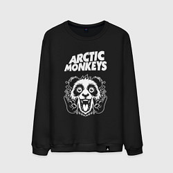 Мужской свитшот Arctic Monkeys rock panda