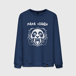 Мужской свитшот Papa Roach rock panda