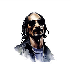 Свитшот хлопковый мужской Snoop dog, цвет: белый — фото 2