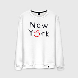 Мужской свитшот New York apple