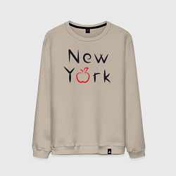 Мужской свитшот New York apple