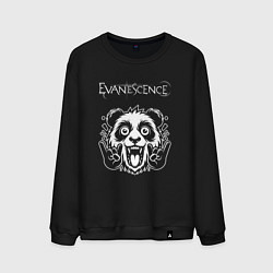 Мужской свитшот Evanescence rock panda