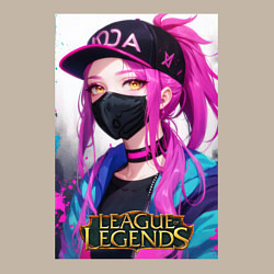 Свитшот хлопковый мужской Akali Kda League Of Legends, цвет: миндальный — фото 2