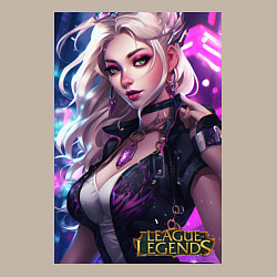 Свитшот хлопковый мужской League of Legends Kaisa Kda, цвет: миндальный — фото 2