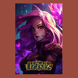 Свитшот хлопковый мужской League of Legends Kaisa Kda, цвет: кирпичный — фото 2