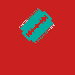 Свитшот хлопковый мужской Recoil - Alan selected tour, цвет: красный — фото 2