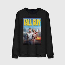 Мужской свитшот Ryan Gosling and Emily Blunt the fall guy