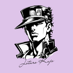 Свитшот хлопковый мужской Jotaro Kujo - anime ai art, цвет: лаванда — фото 2