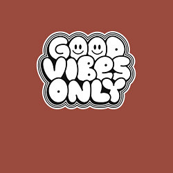 Свитшот хлопковый мужской Goof vibes black, цвет: кирпичный — фото 2