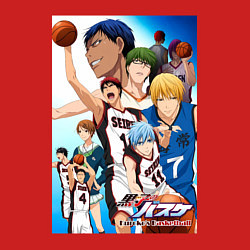 Свитшот хлопковый мужской Баскетбол Куроко, цвет: красный — фото 2