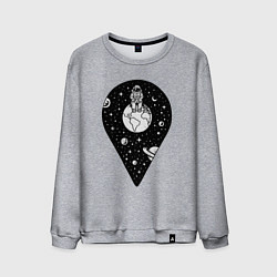 Мужской свитшот Точка космоса