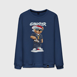 Мужской свитшот Плюшевый медвежонок - гангстер