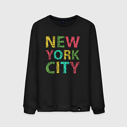 Мужской свитшот New York city colors