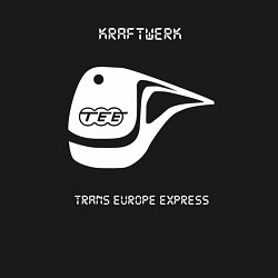 Свитшот хлопковый мужской Kraftwerk - Trans europe express, цвет: черный — фото 2