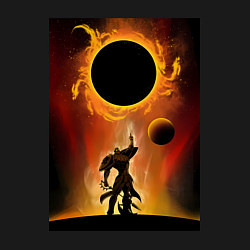 Свитшот хлопковый мужской Эсканор грех льва, цвет: черный — фото 2