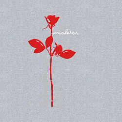 Свитшот хлопковый мужской Depeche Mode - Violation era, цвет: меланж — фото 2