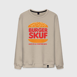 Мужской свитшот Burger - skuf