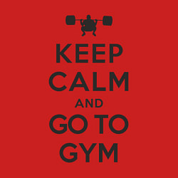 Свитшот хлопковый мужской Go to gym, цвет: красный — фото 2