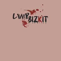 Свитшот хлопковый мужской Limp bizkit group, цвет: пыльно-розовый — фото 2