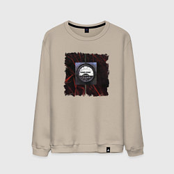 Свитшот хлопковый мужской And One - Anguish, цвет: миндальный