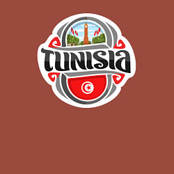 Свитшот хлопковый мужской Tunisia, цвет: кирпичный — фото 2