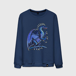 Мужской свитшот Azure dragon