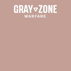 Свитшот хлопковый мужской Gray zone warfare logo, цвет: пыльно-розовый — фото 2