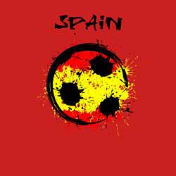 Свитшот хлопковый мужской Football Spain, цвет: красный — фото 2