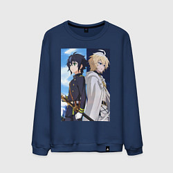 Мужской свитшот Последний Серафим Микаэла Хякуя