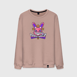 Свитшот хлопковый мужской Zenless Zone Zero gentle house, цвет: пыльно-розовый