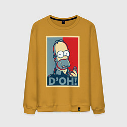 Мужской свитшот Homer with donut