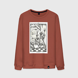 Мужской свитшот Девятые врата In vain Антихрист AT