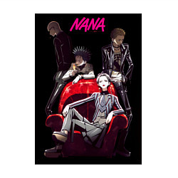 Свитшот хлопковый мужской Нана Осаки группа, цвет: белый — фото 2