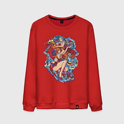 Мужской свитшот Оne piece виви и нами vivi and nami