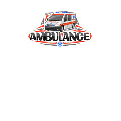 Свитшот хлопковый мужской Ambulance, цвет: белый — фото 2