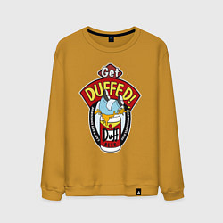 Мужской свитшот Duff beer with Homer