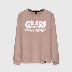 Мужской свитшот Goro cuddly carnage logotype