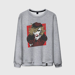 Мужской свитшот Клинок рассекающий демонов 2 Высшая Луна Доума