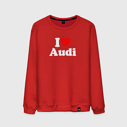 Мужской свитшот I love Audi