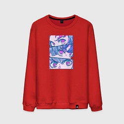 Мужской свитшот Тандзиро Незуко и Зеницу Клинок рассекающий демоно