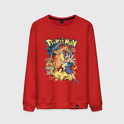 Мужской свитшот Покемоны все Pokemons